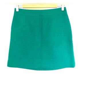 J.crew wool mini skirt
